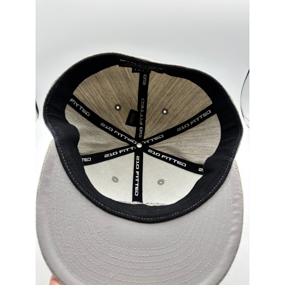 Mr Zogs Sex Wax 210 Fitted Hat Gray Heather Surf Logo Cap 7 1/4 - 7 5/8 Surf Cap - Picture 9 of 9